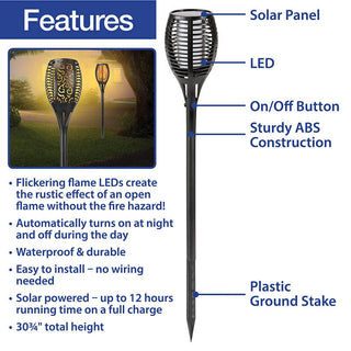 Solar Torch Lights