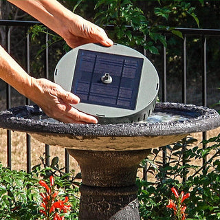 Solar Birdbath Fountain Kit