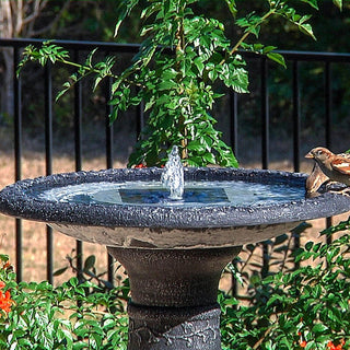 Solar Birdbath Fountain Kit