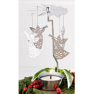 Candle Carousels Angel Snowflake Reindeer