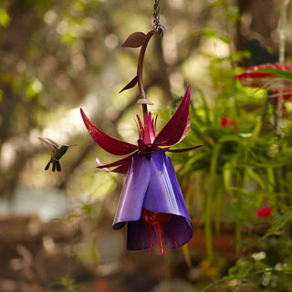 Fuchsia Hummingbird Feeder