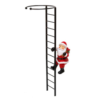 Santa And Ladder Amaryllis Stake