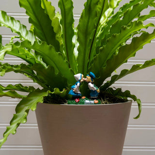 Kissing Dutch Couple Houseplant Stake