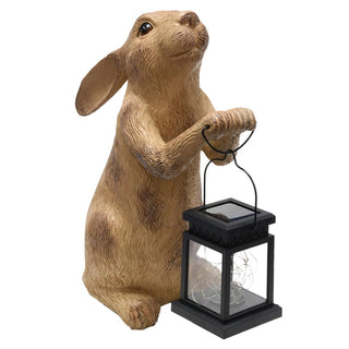 Rabbit With Solar Lantern