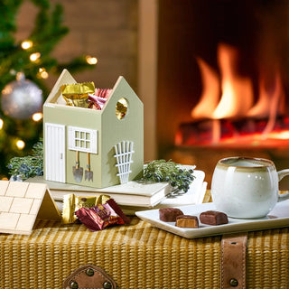 Butter Toffees In Garden Shed Birdhouse